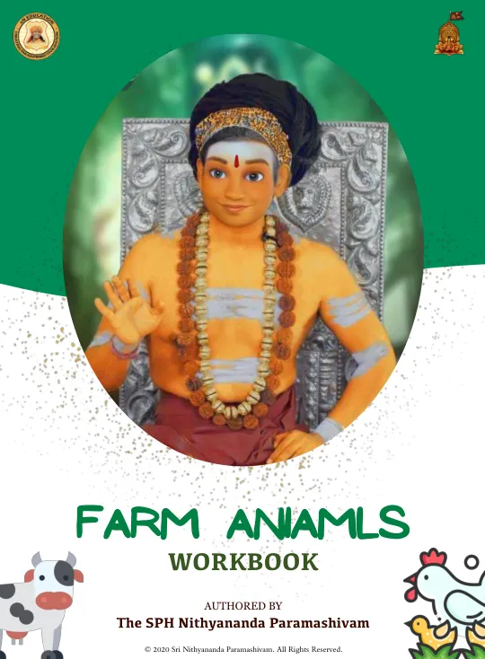 En-Education Pre KG Series: Farm Animals - English